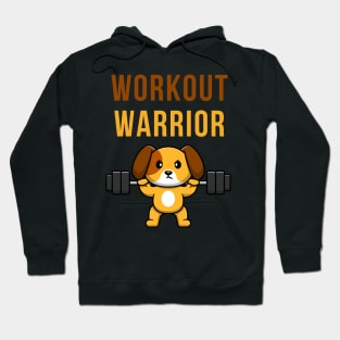 Dog Workout Warrior Hoodie